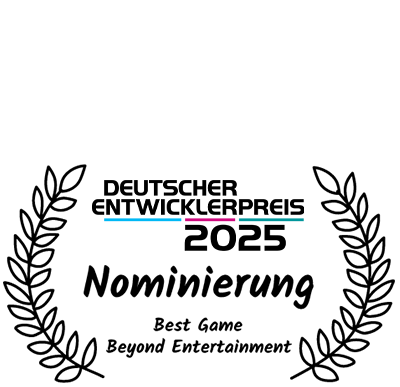 Nominierung Deutscher Entwicklerpreis 2025 - Bestes Game Beyond Entertainment